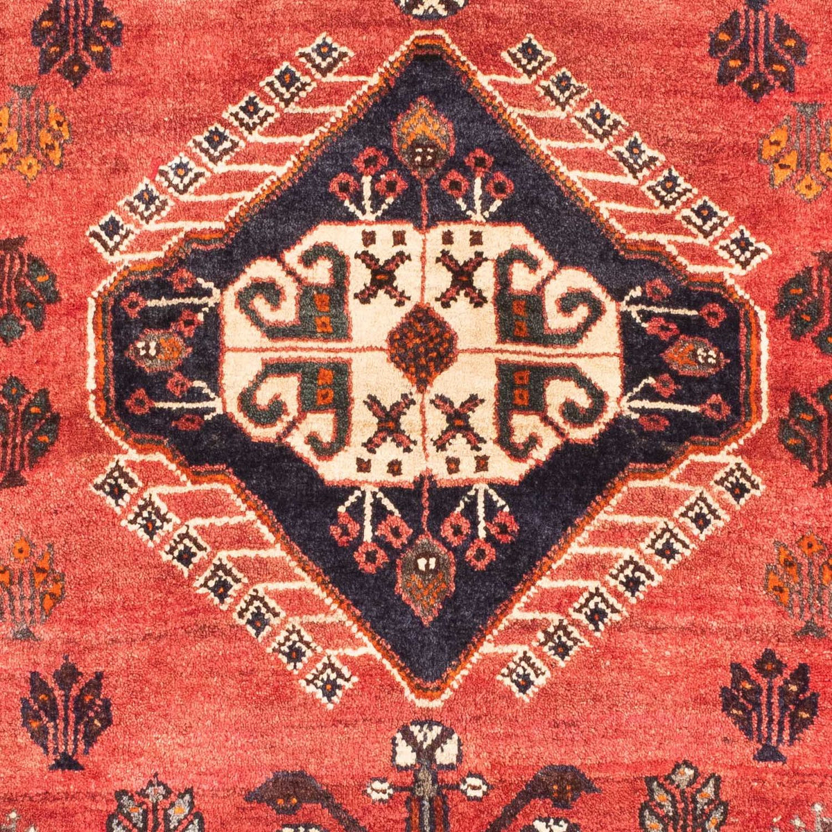 Perzisch Tapijt - Nomadisch - 147 x 110 cm - donkerblauw