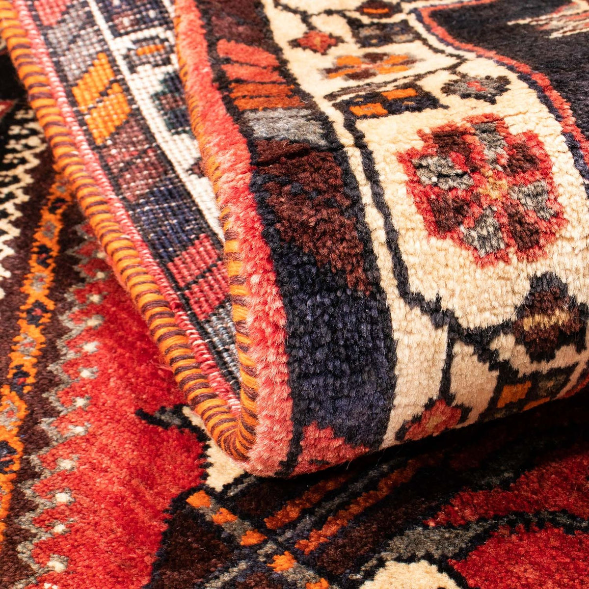 Perzisch Tapijt - Nomadisch - 147 x 110 cm - donkerblauw