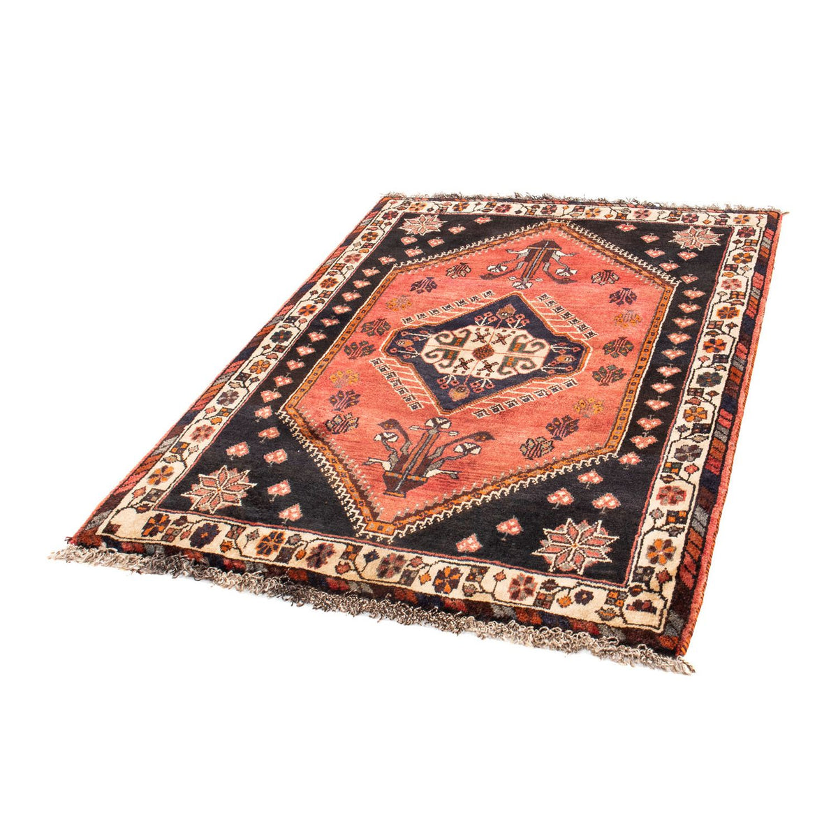 Perzisch Tapijt - Nomadisch - 147 x 110 cm - donkerblauw