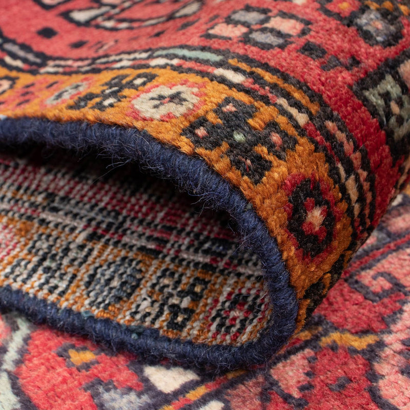 Loper Perzisch Tapijt - Nomadisch - 310 x 75 cm - donkerrood