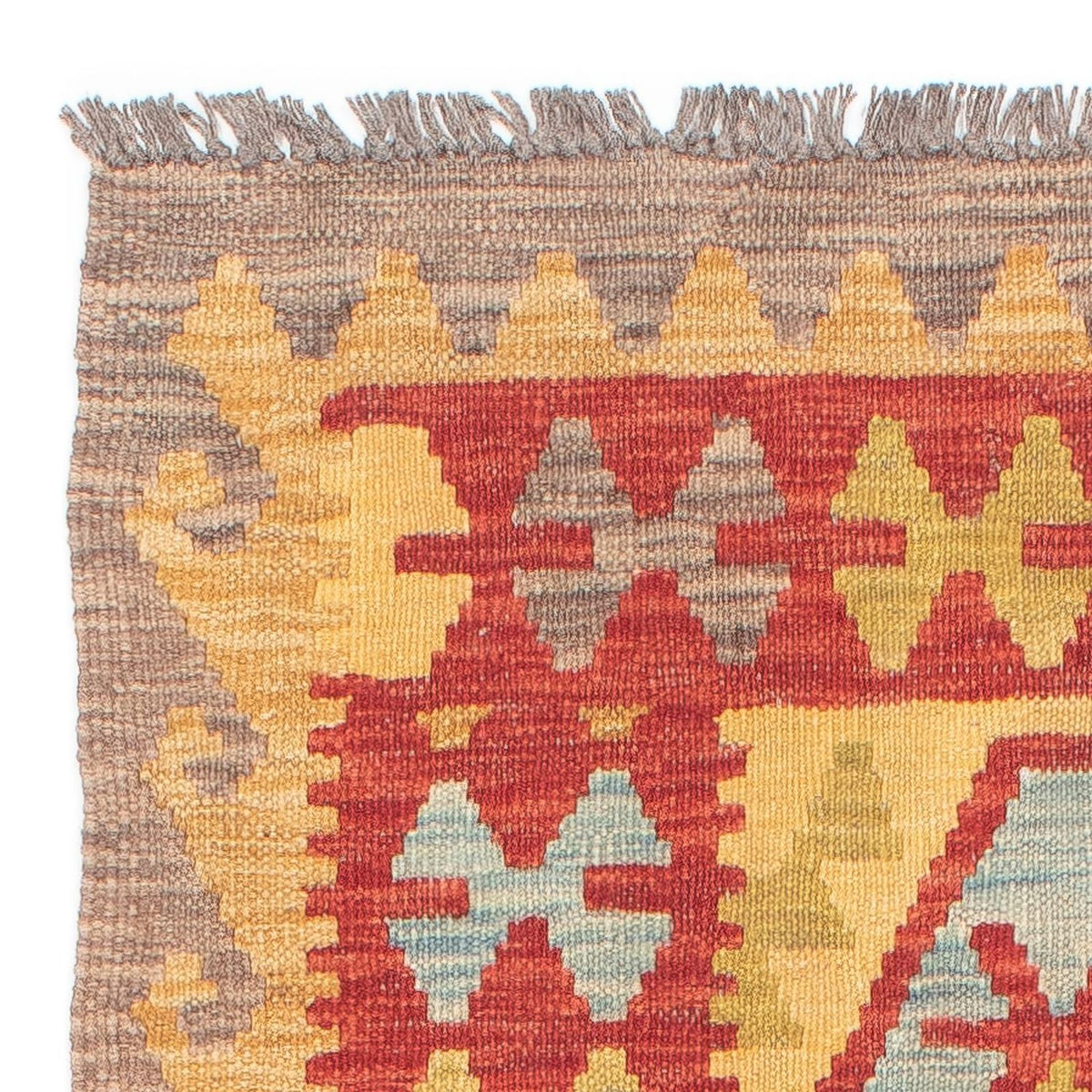 Kilim Maimana Tapijt 65x199cm - Wollen tapijt