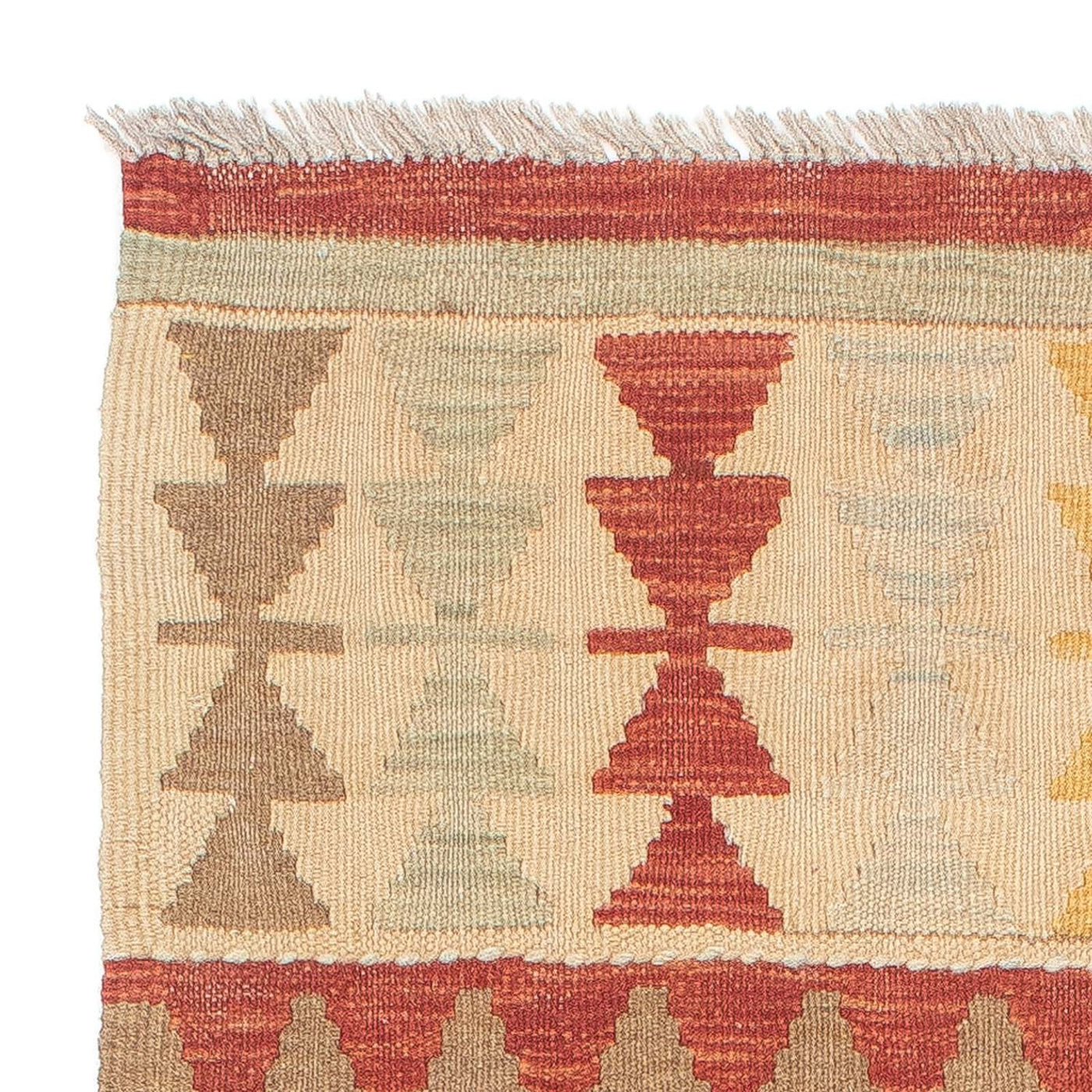 Kilim Maimana Tapijt 204x67cm - Wollen tapijt