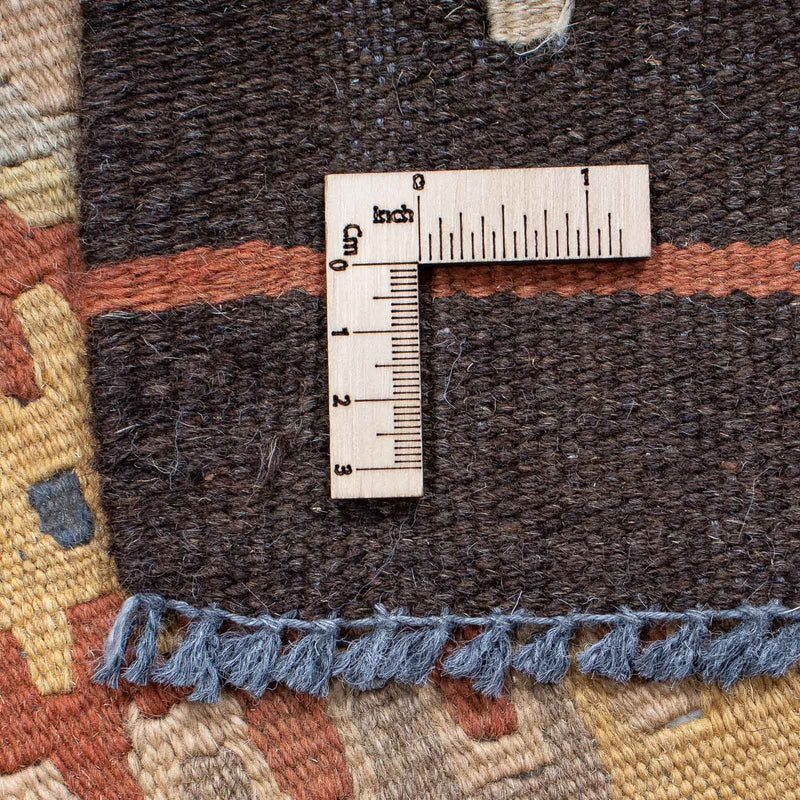 Loper Kelim tapijt - Splash - 200 x 62 cm - veelkleurig