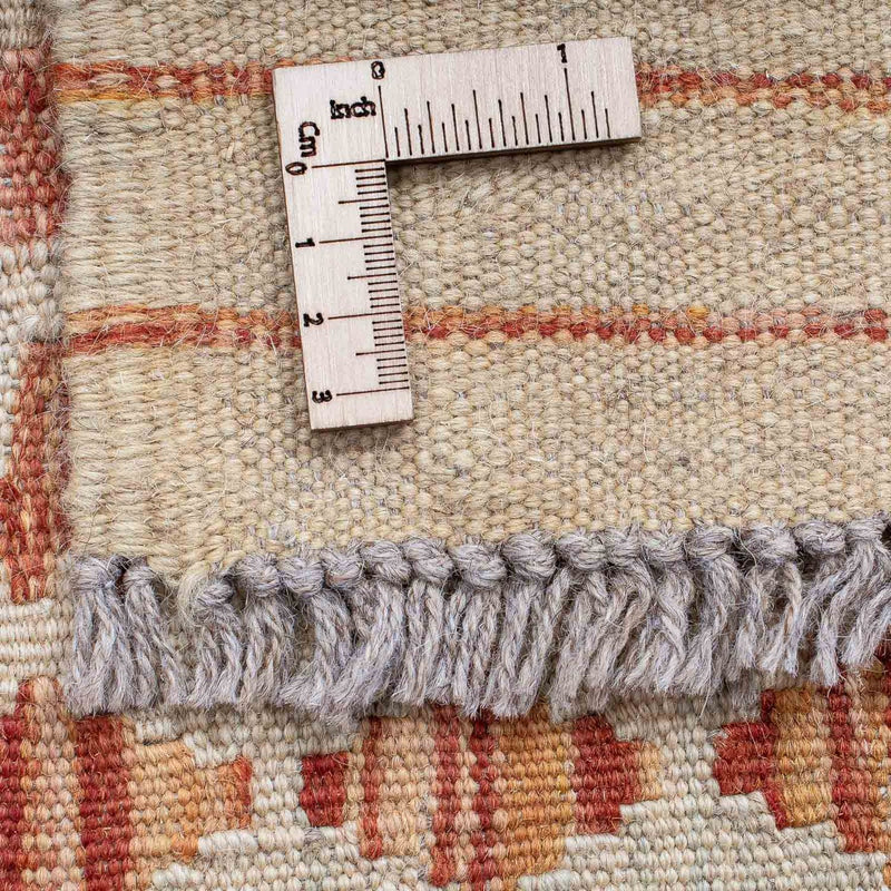 Loper Kelim tapijt - Splash - 192 x 65 cm - veelkleurig