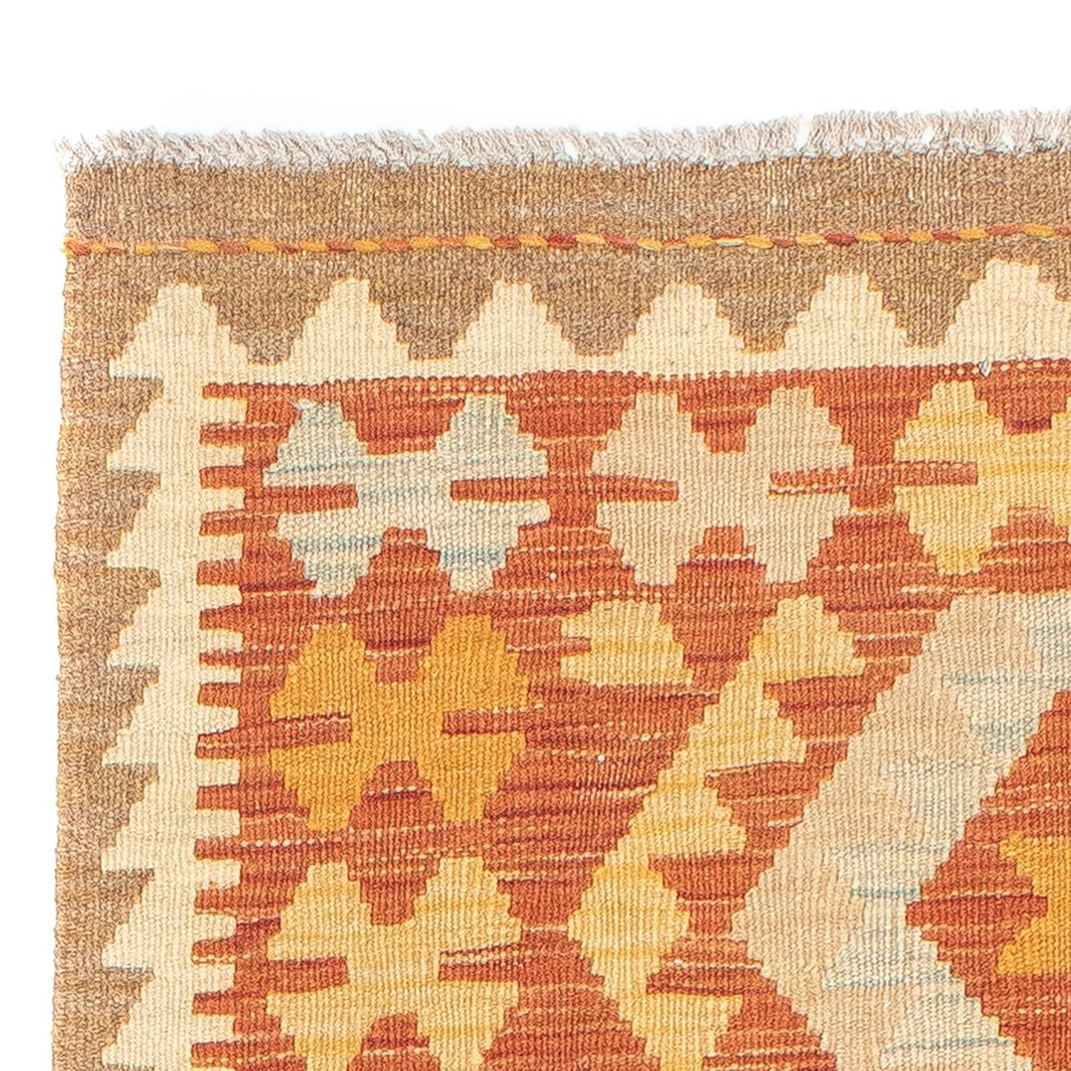 Kilim Maimana Tapijt 62x200cm - Wollen tapijt