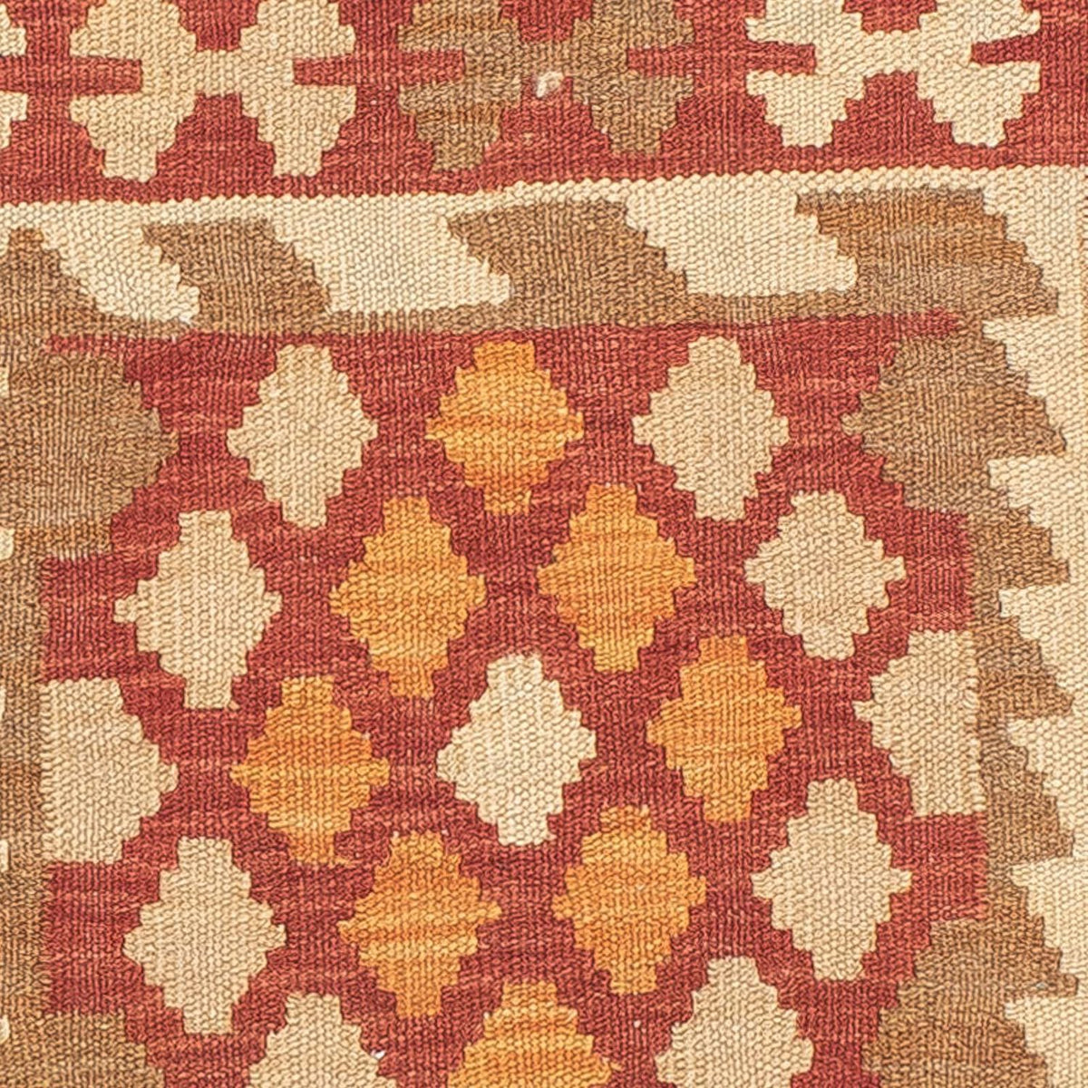 Loper Kelim tapijt - Splash - 187 x 59 cm - veelkleurig