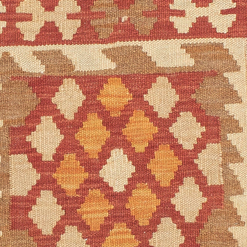 Loper Kelim tapijt - Splash - 187 x 59 cm - veelkleurig