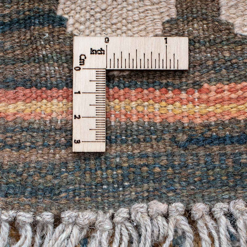 Loper Kelim tapijt - Splash - 203 x 69 cm - veelkleurig