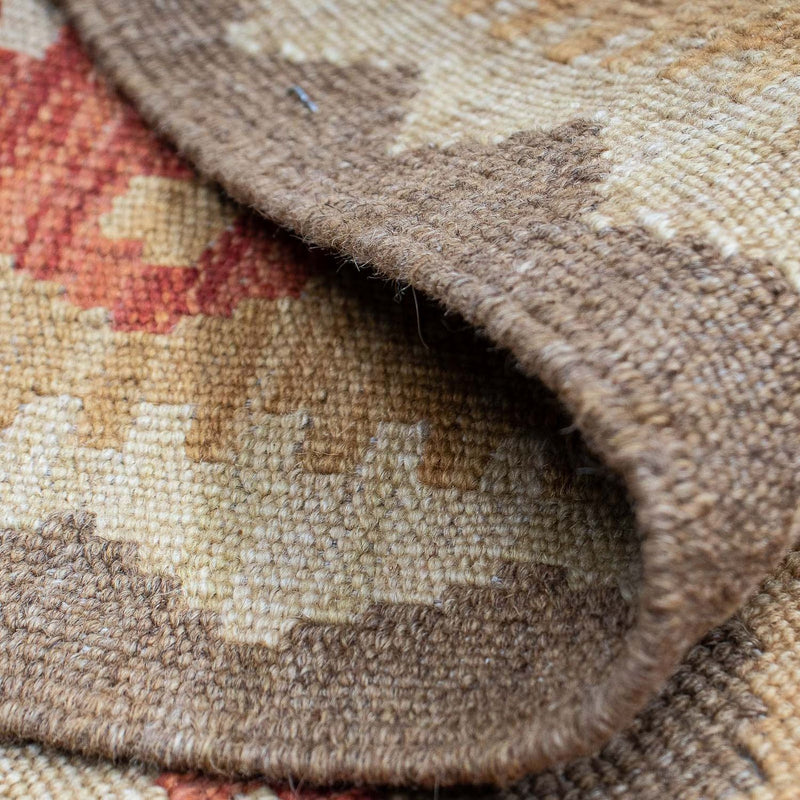 Loper Kelim tapijt - Splash - 192 x 61 cm - veelkleurig