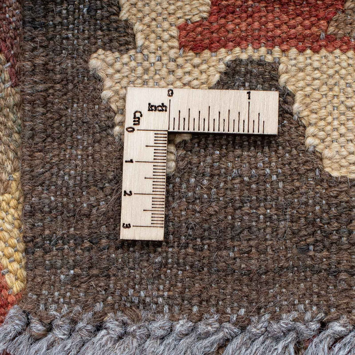 Loper Kelim tapijt - Splash - 201 x 67 cm - veelkleurig