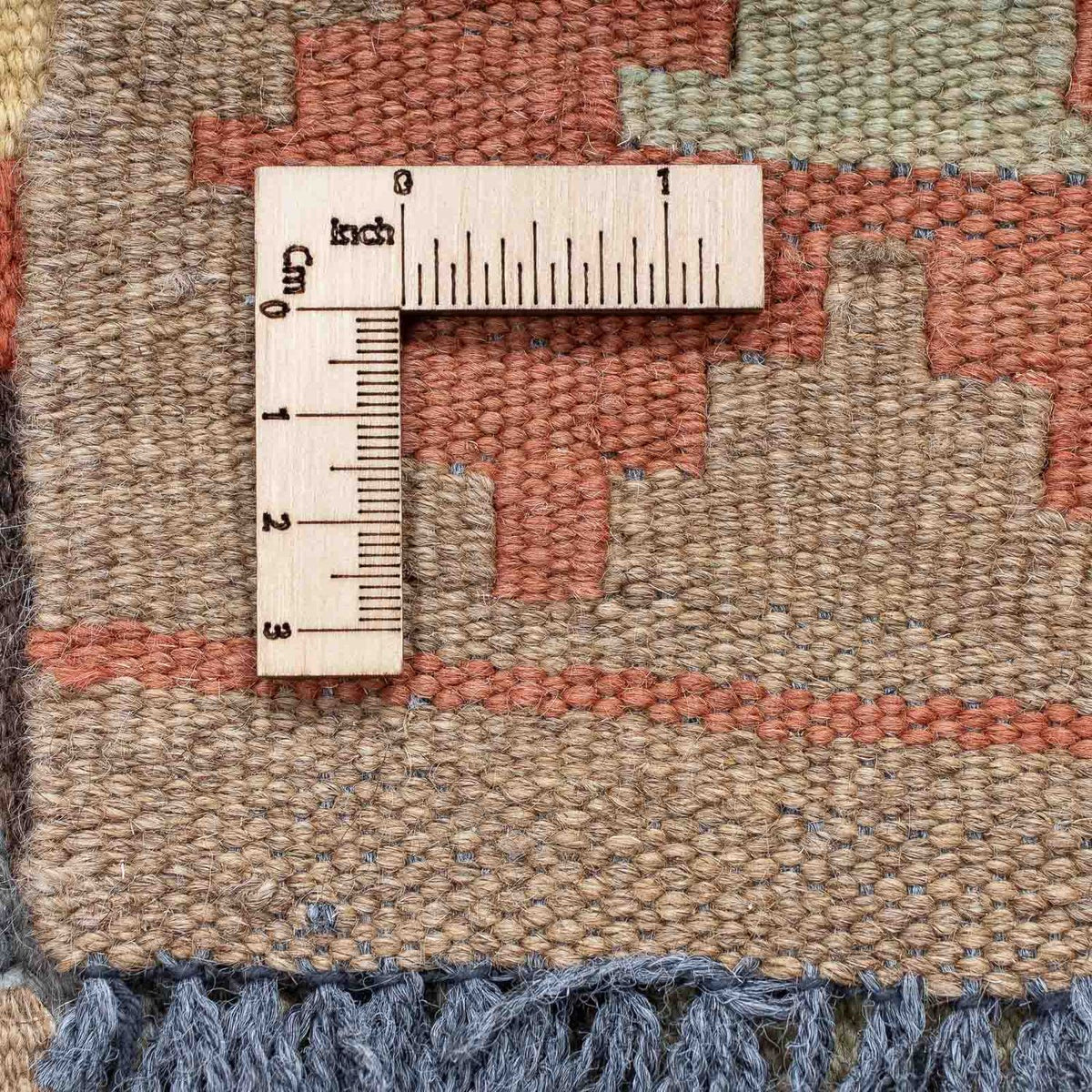 Loper Kelim tapijt - Splash - 198 x 57 cm - veelkleurig