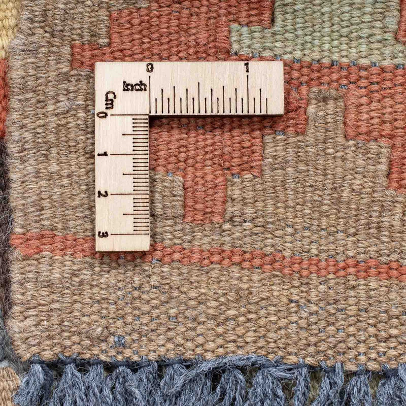 Loper Kelim tapijt - Splash - 198 x 57 cm - veelkleurig