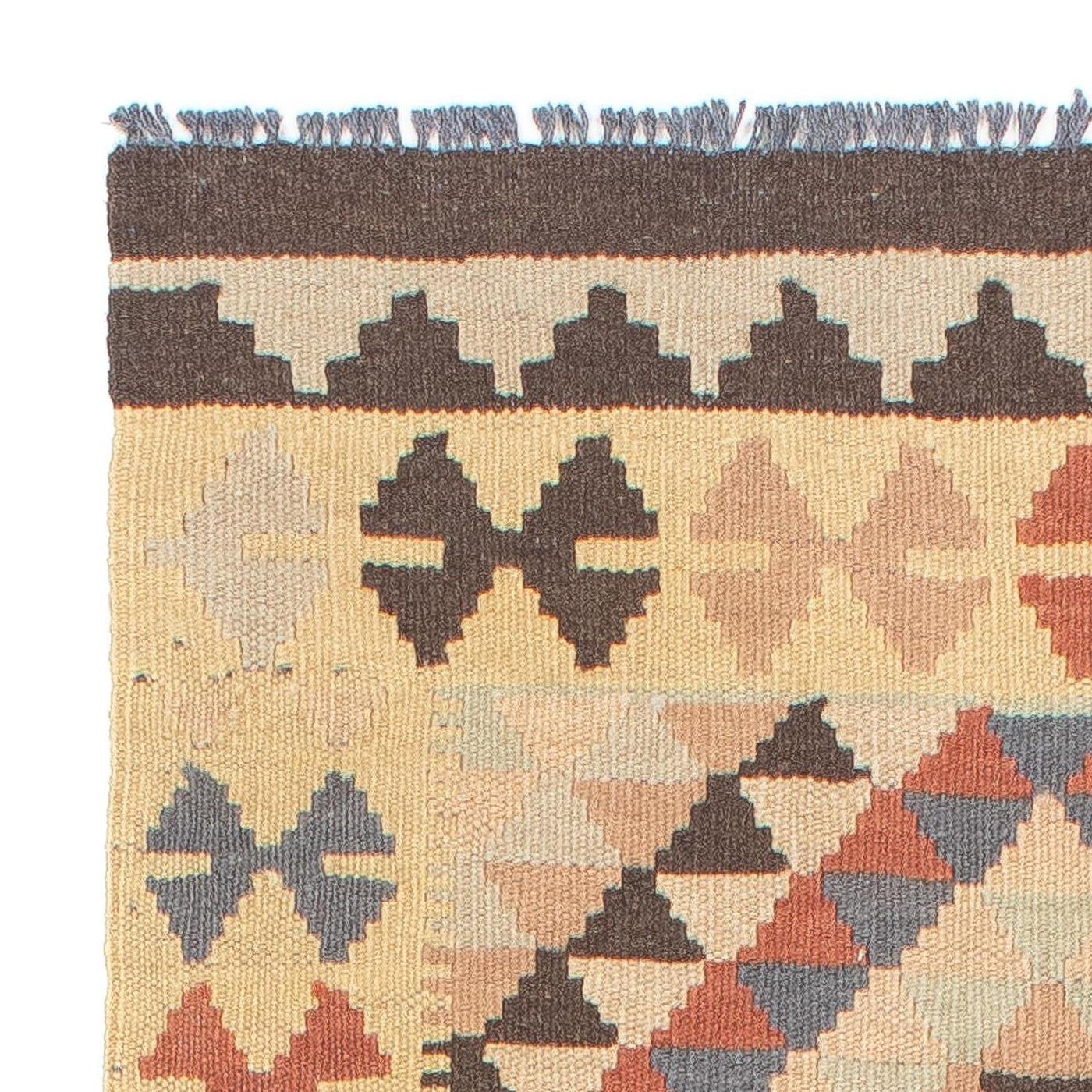 Kilim Maimana Tapijt 198x63cm - Wollen tapijt
