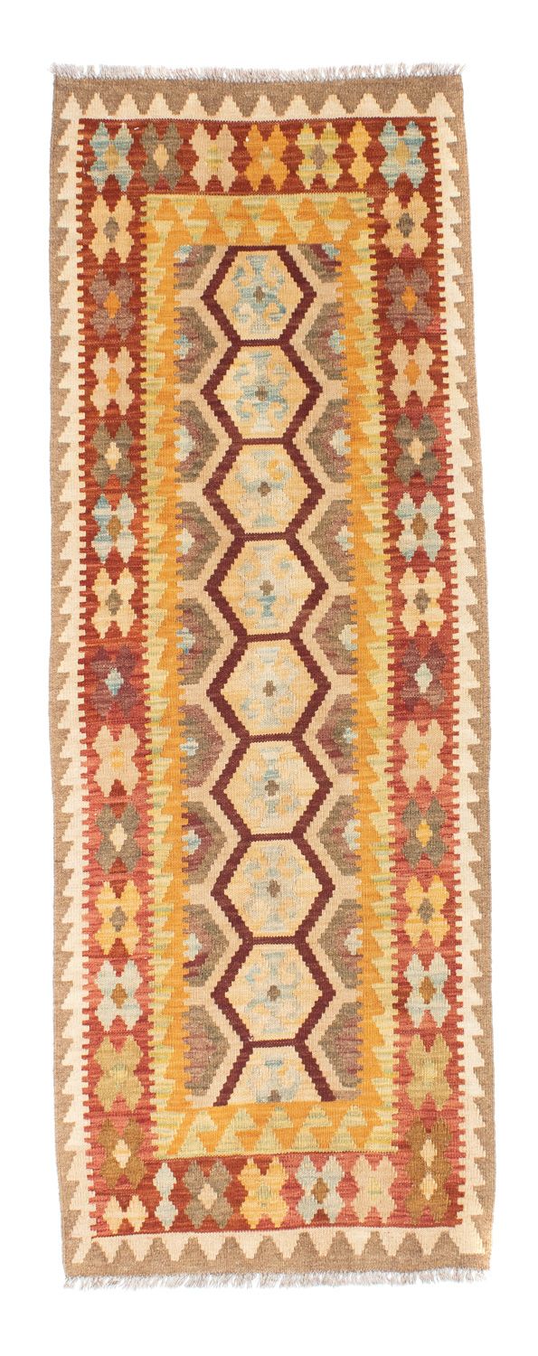 Loper Kelim tapijt - Oosters - 191 x 74 cm - beige