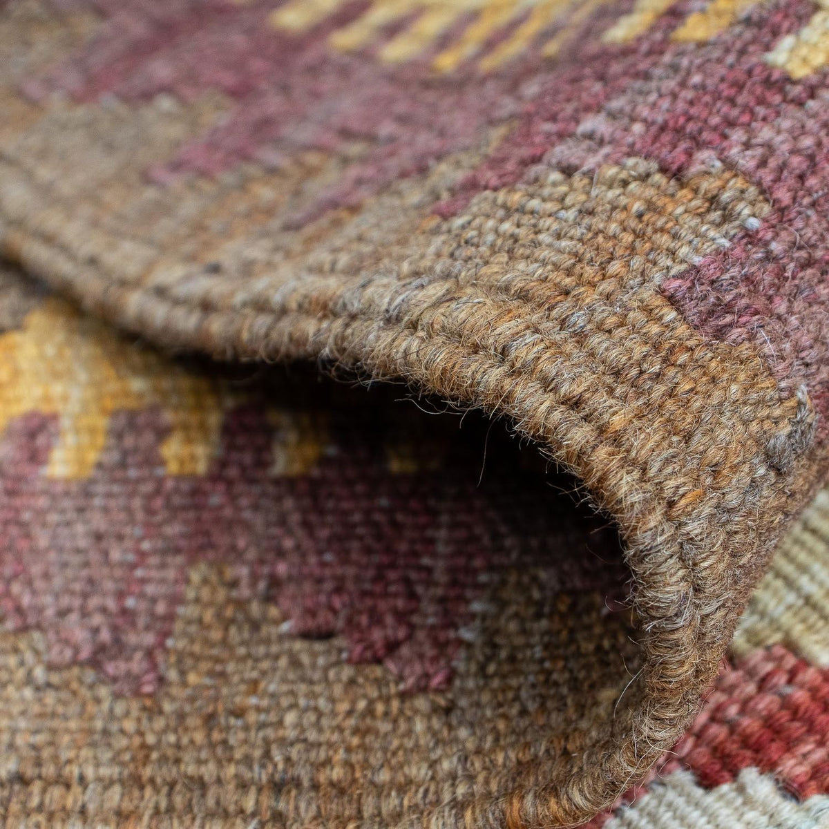 Loper Kelim tapijt - Splash - 189 x 52 cm - veelkleurig