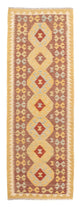 Kilim Maimana Tapijt 197x67cm - Wollen tapijt