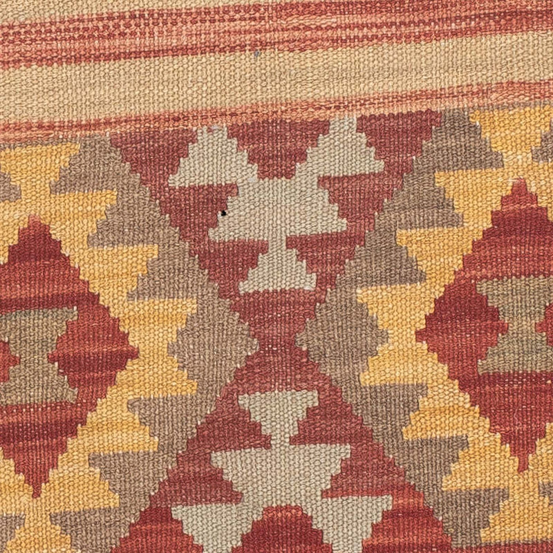 Loper Kelim tapijt - Splash - 186 x 71 cm - veelkleurig