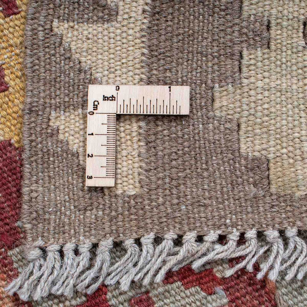 Loper Kelim tapijt - Splash - 186 x 71 cm - veelkleurig