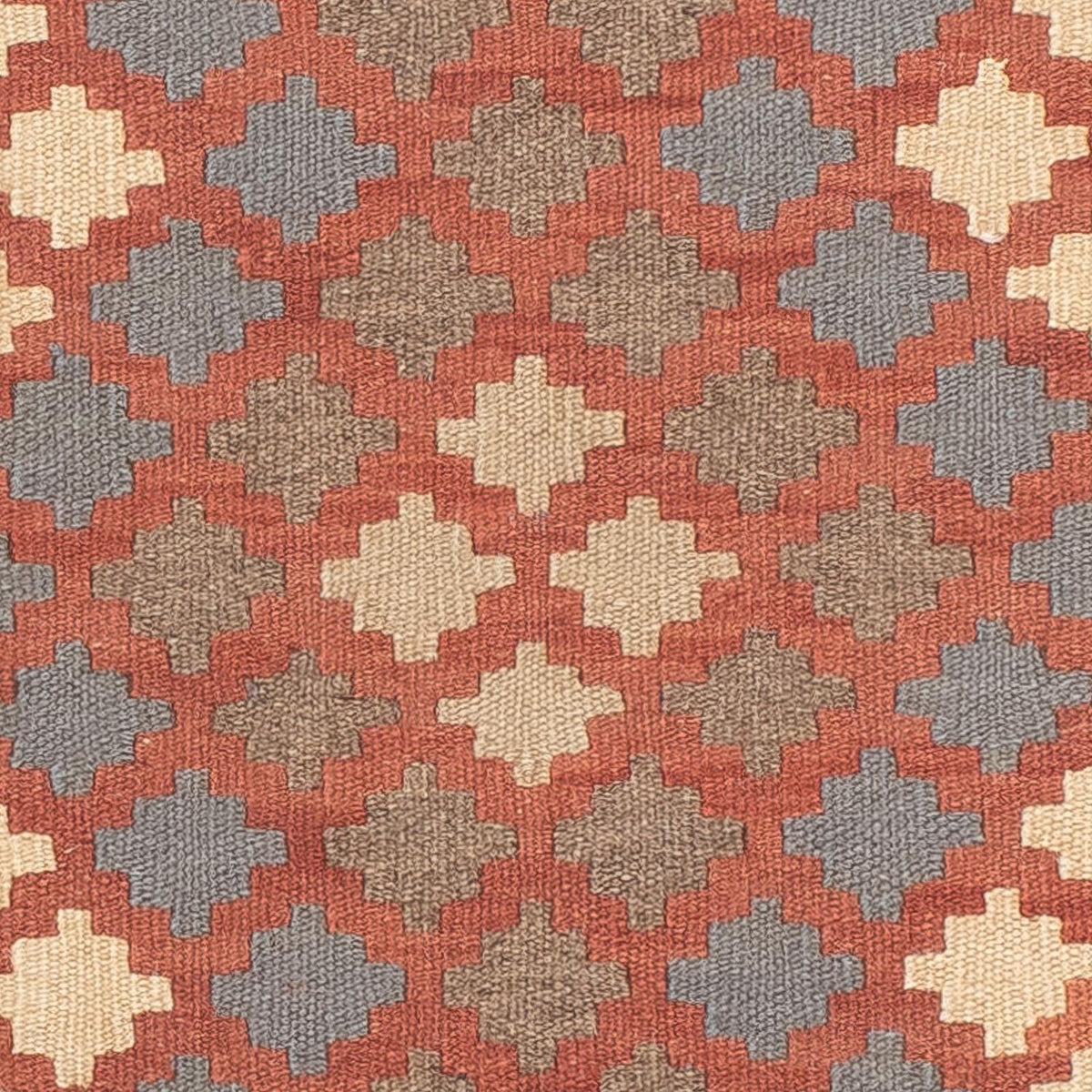 Loper Kelim tapijt - Splash - 199 x 57 cm - veelkleurig