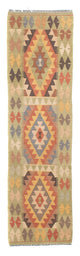 Kilim Maimana Tapijt 194x48cm - Wollen tapijt