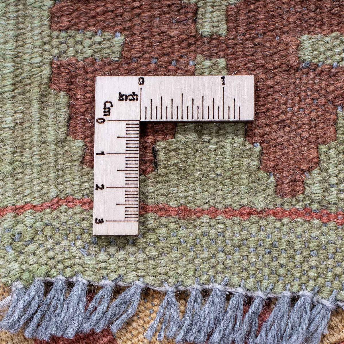 Loper Kelim tapijt - Splash - 194 x 48 cm - veelkleurig