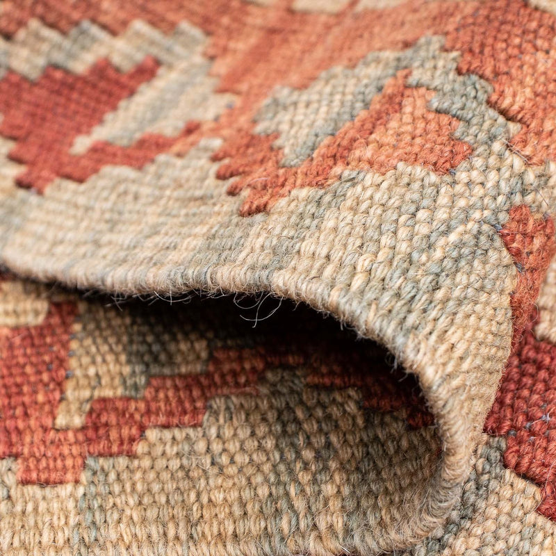 Loper Kelim tapijt - Splash - 188 x 46 cm - veelkleurig