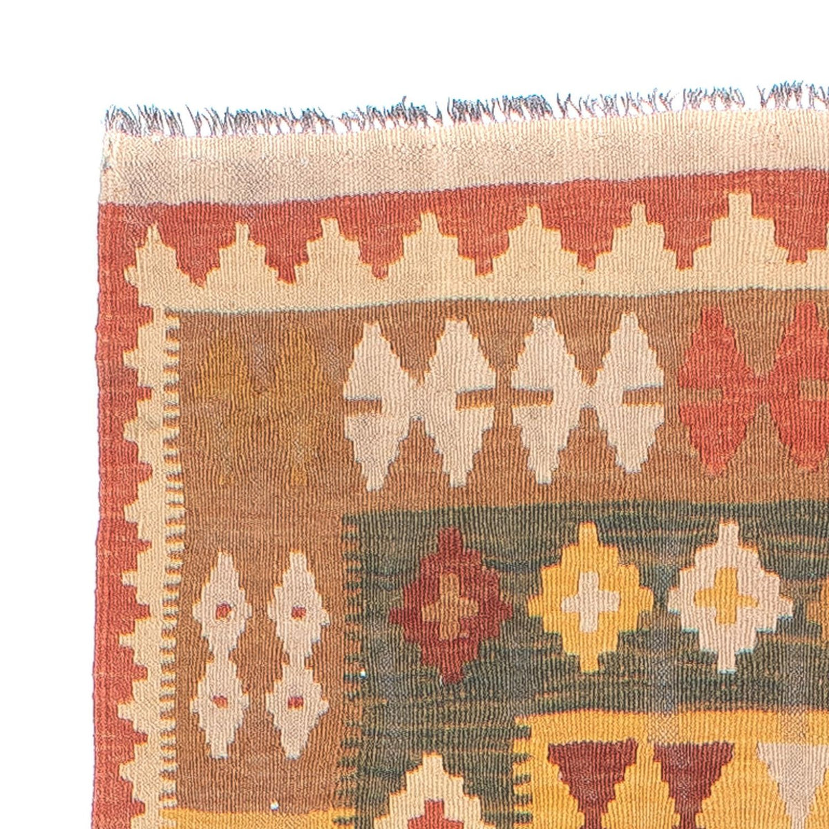 Kilim Maimana Tapijt 88x320cm - Wollen tapijt