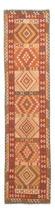 Kilim Maimana Tapijt 397x95cm - Wollen tapijt