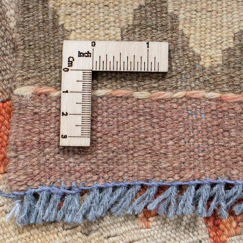 Loper Kelim tapijt - Splash - 192 x 56 cm - veelkleurig