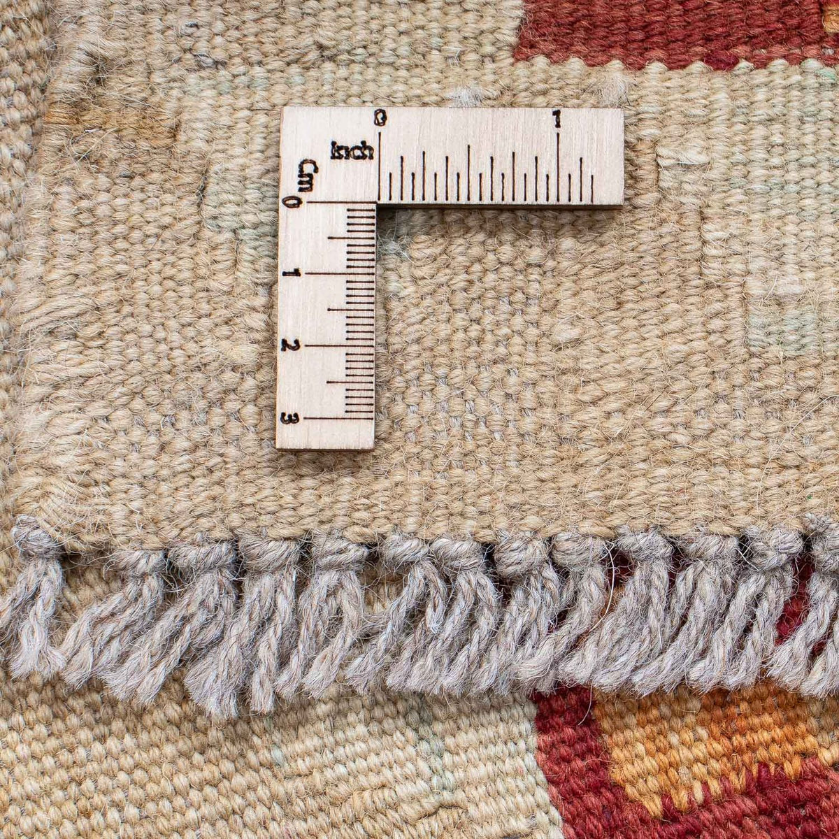 Loper Kelim tapijt - Splash - 197 x 56 cm - veelkleurig