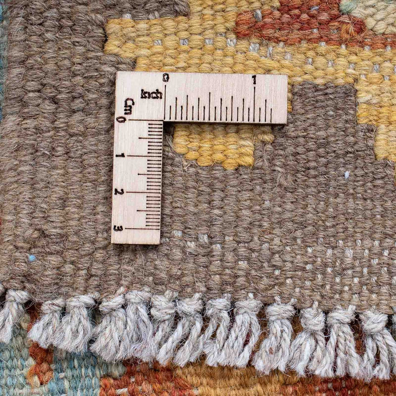 Loper Kelim tapijt - Splash - 191 x 65 cm - veelkleurig