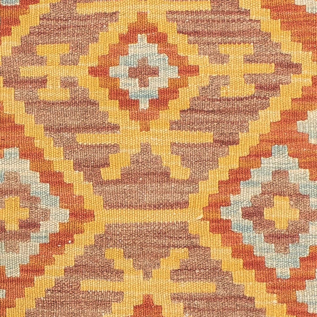 Loper Kelim tapijt - Splash - 189 x 69 cm - veelkleurig