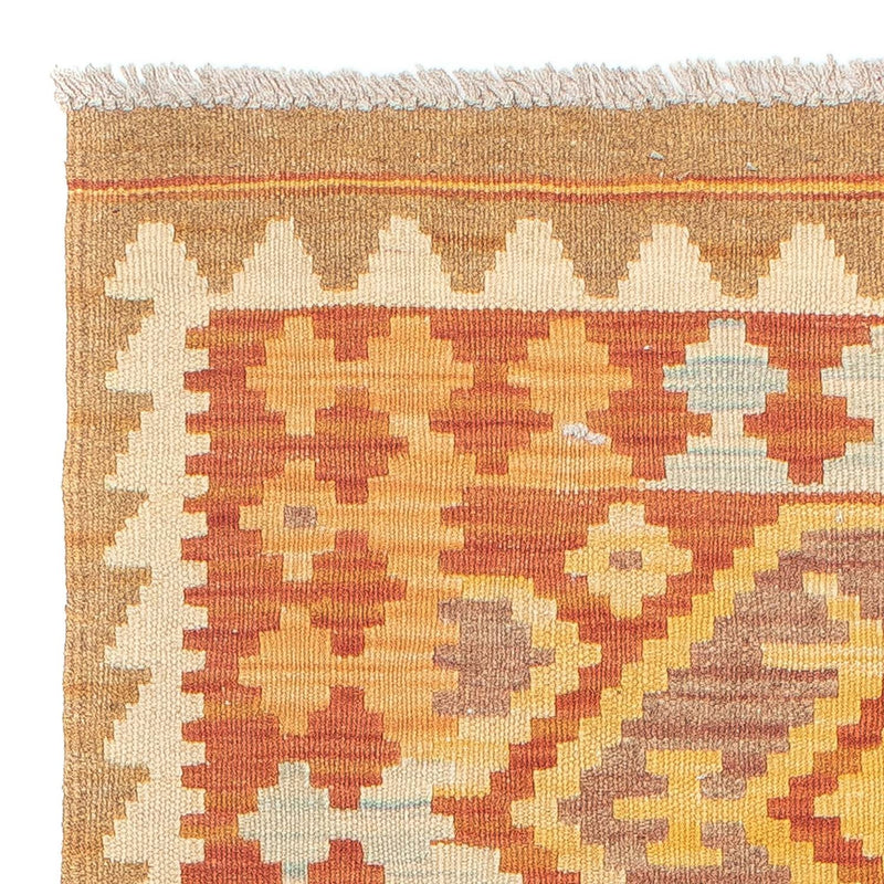 Loper Kelim tapijt - Splash - 189 x 69 cm - veelkleurig
