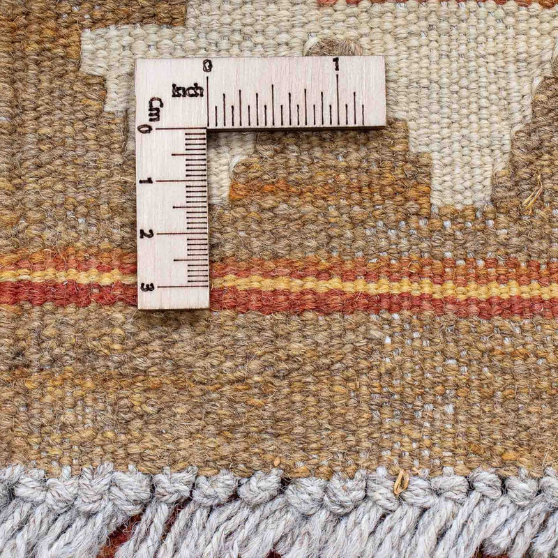 Loper Kelim tapijt - Splash - 189 x 69 cm - veelkleurig