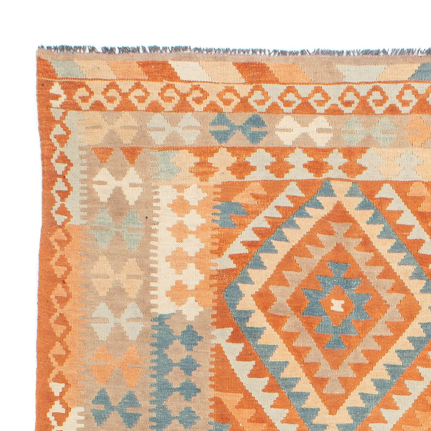 Kilim Maimana Tapijt 214x159cm - Wollen tapijt