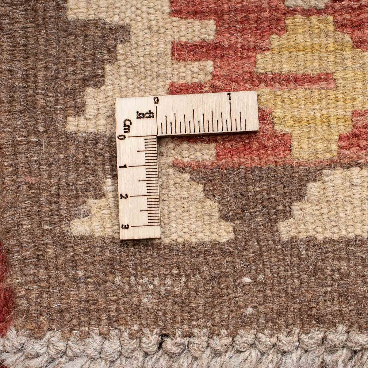 Loper Kelim tapijt - Splash - 192 x 97 cm - veelkleurig