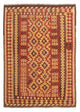 Kilim Maimana Tapijt 195x141cm - Wollen tapijt