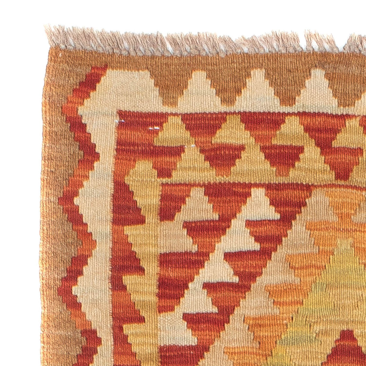Kilim Maimana Tapijt 222x57cm - Wollen tapijt