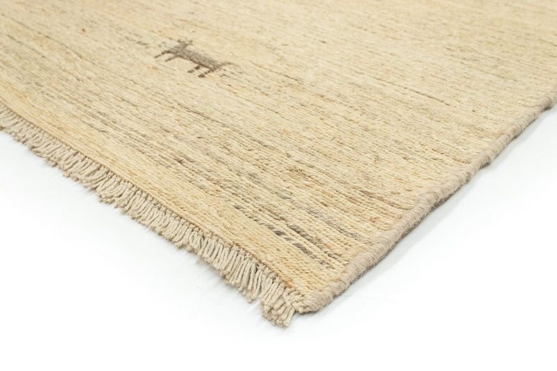 Gabbeh tapijt - Perzisch - 205 x 138 cm - beige