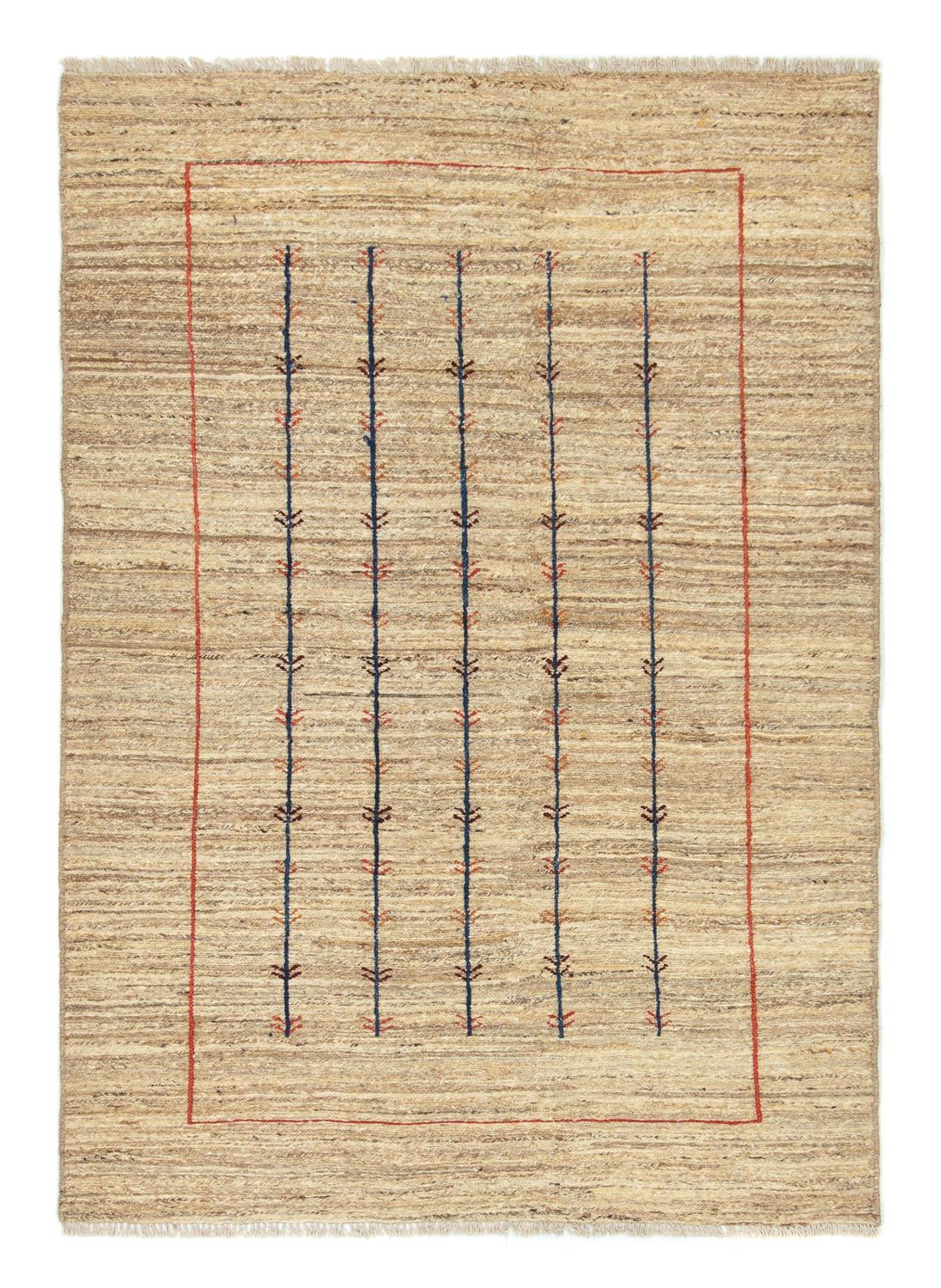 Gabbeh tapijt - Perzisch - 200 x 140 cm - beige