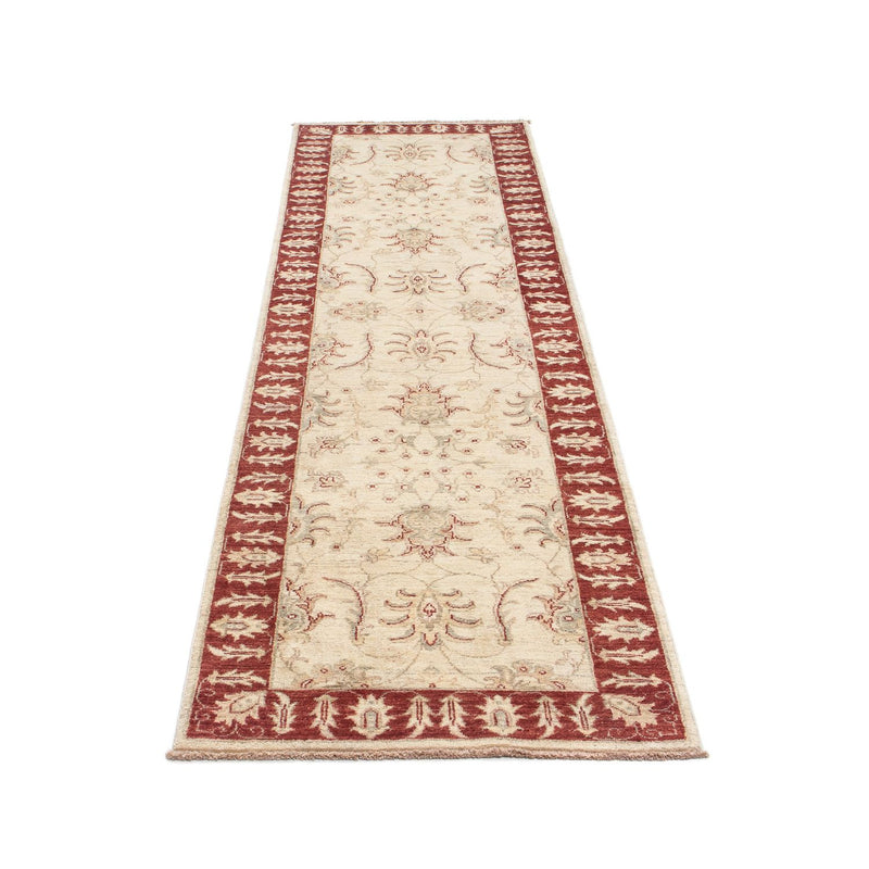 Loper Ziegler tapijt - 284 x 74 cm - beige