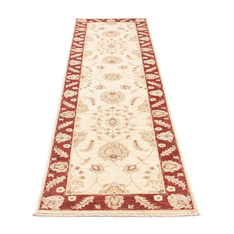 Loper Ziegler tapijt - 295 x 75 cm - beige