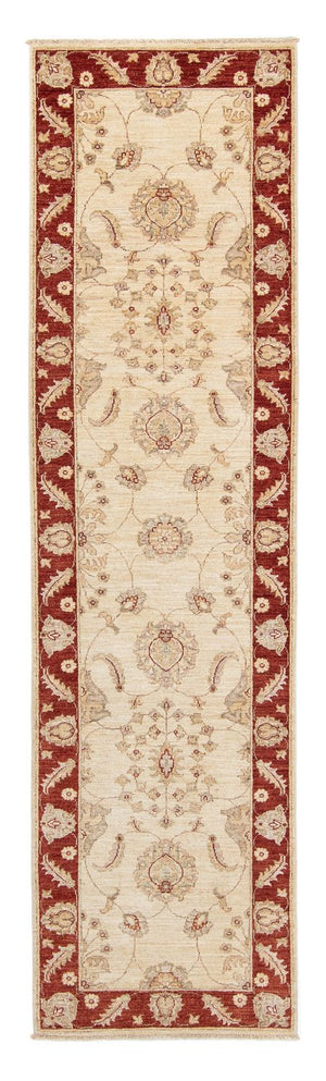 Loper Ziegler tapijt - 294 x 76 cm - beige
