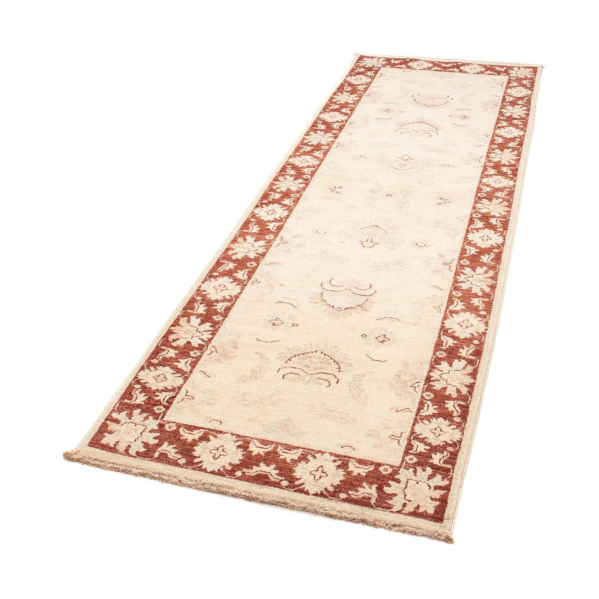 Loper Ziegler tapijt - 239 x 74 cm - beige