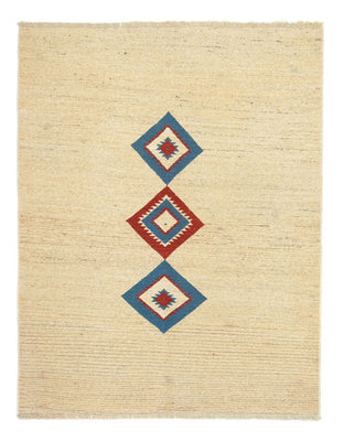 Gabbeh tapijt - Perzisch - 190 x 148 cm - beige