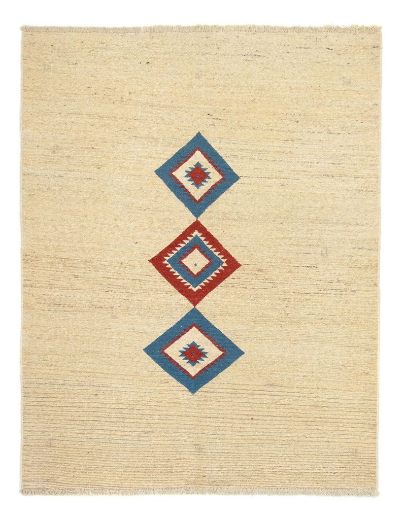 Gabbeh tapijt - Perzisch - 190 x 148 cm - beige