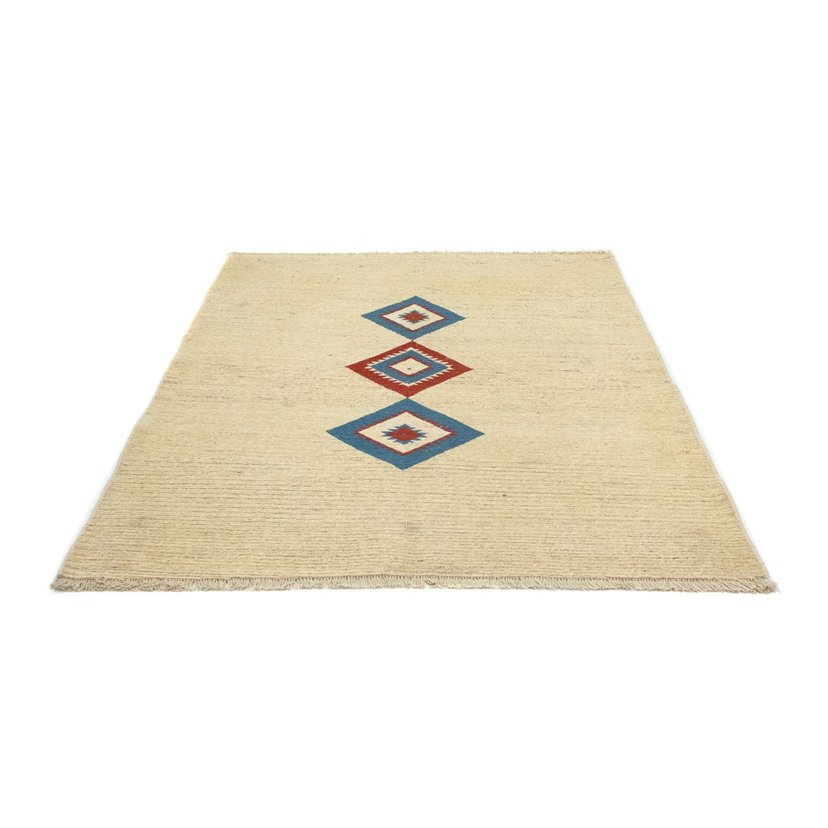 Gabbeh tapijt - Perzisch - 190 x 148 cm - beige