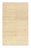 Perzische Gabbeh Tapijt 110x181cm - Perserteppich Wollteppich - Rechthoekig / Beige / 110 x 181 cm Rechthoekig
