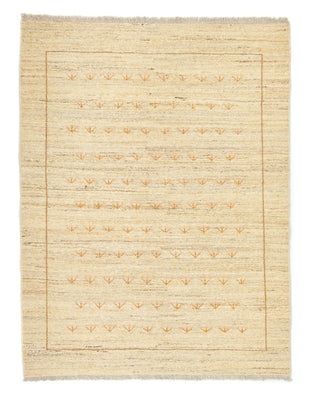 Gabbeh tapijt - Perzisch - 195 x 147 cm - beige