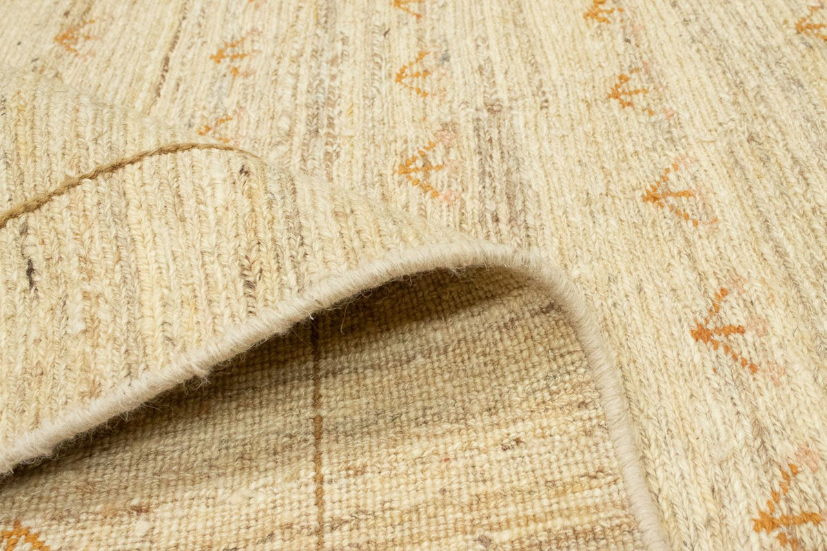 Gabbeh tapijt - Perzisch - 195 x 147 cm - beige